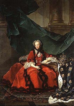 Jjean-Marc nattier Marie Leszczynska, Queen of France China oil painting art